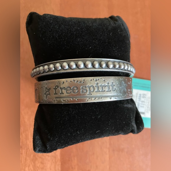 Kelly Rae Roberts Message Bangle Set - Picture 6 of 6